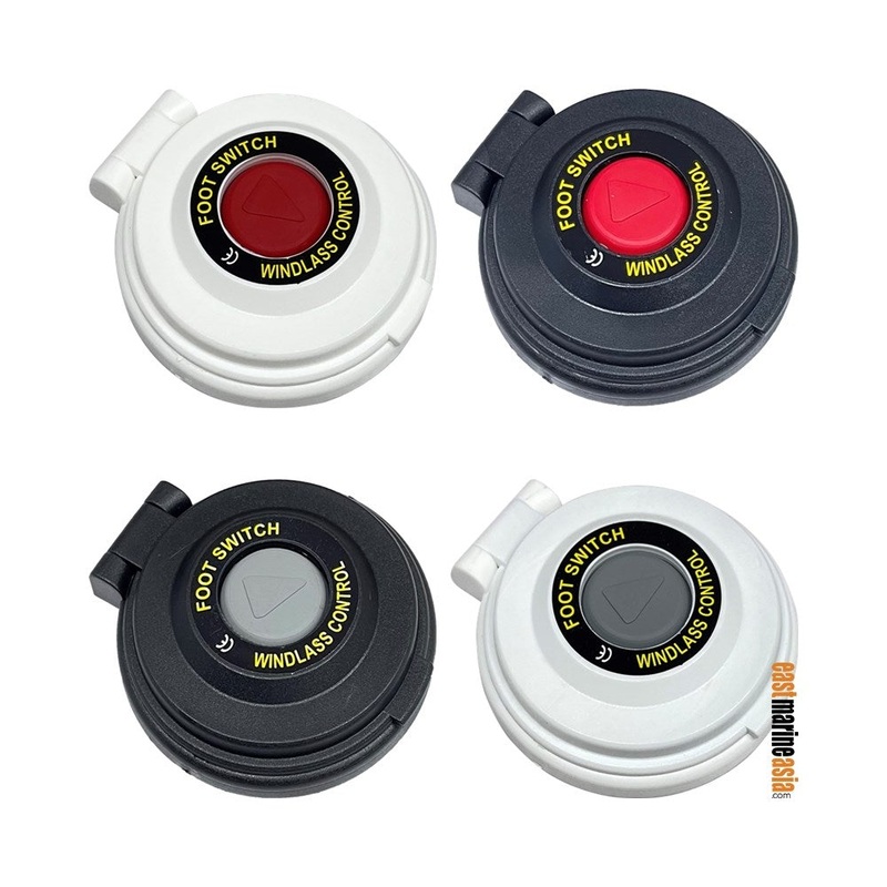 EMA Windlass Foot Switch|White|Black|Grey|Red|Piece