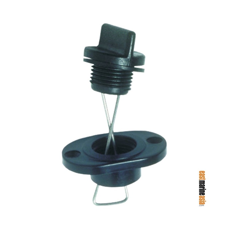Forespar Marelon Drain Plug|12.7 mm (0.5″)|-|Piece (907001 / MF 790)