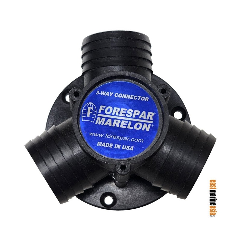 Forespar Marelon Y-Connectors – with Mounting Flange
