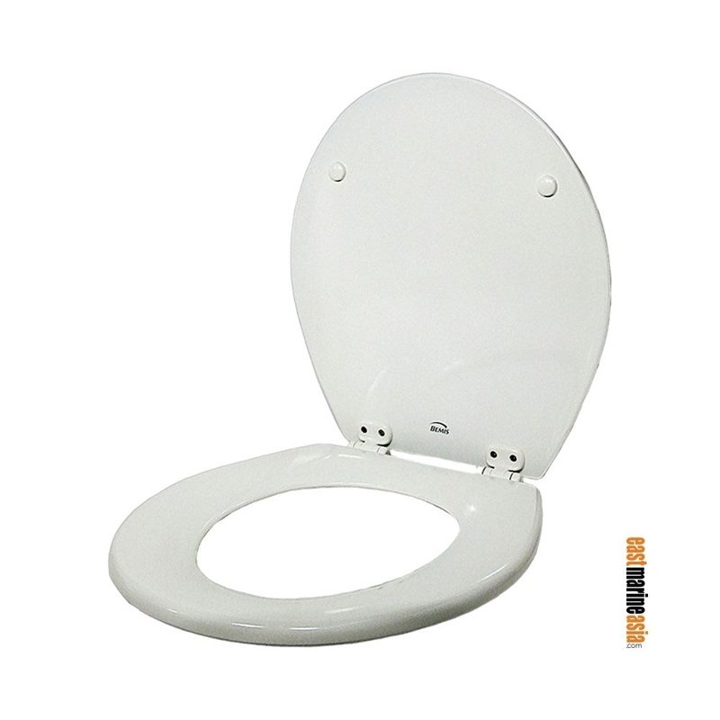Jabsco 58104-1000 Replacement Toilet Seat and Lid – Regular