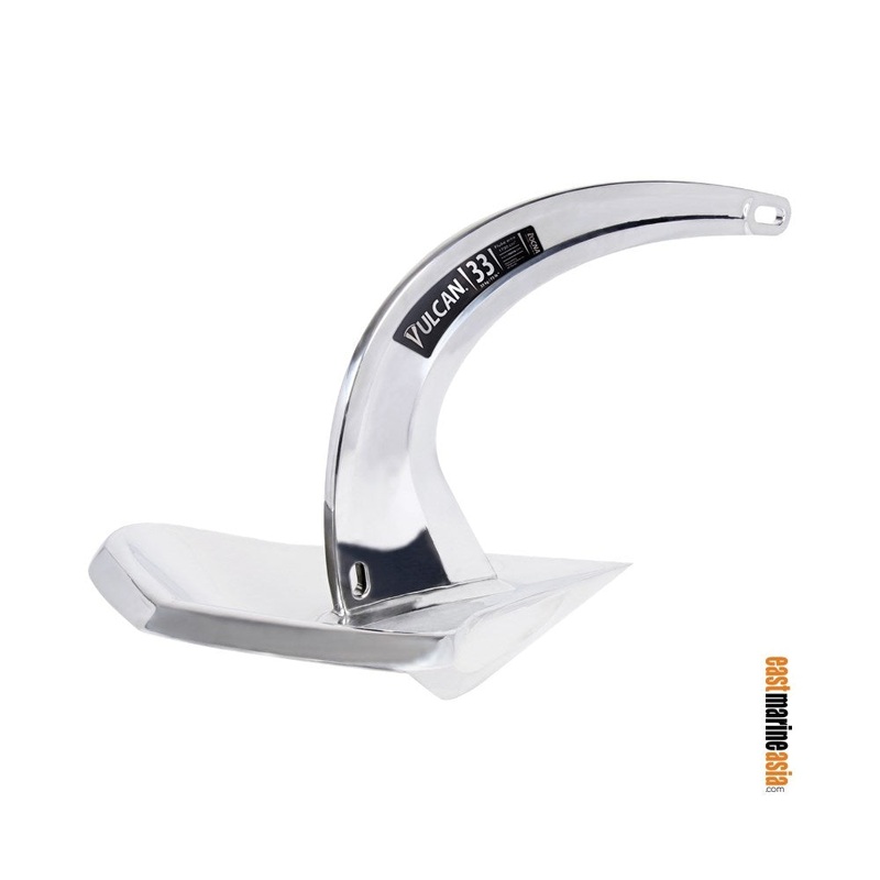 Vulcan Stainless Steel Anchor|4 kg (9 lb)|6 kg (13 lb)|9 kg (20 lb)|12 kg (27 lb)|15 kg (33 lb)|20 kg (44 lb)|25 kg (55 lb)|33 kg (73 lb)|40 kg (88 lb)|55 kg (121 lb)|-|Piece (VLC4SS)|Piece (VLC6SS)|Piece (VLC9SS)|Piece (VLC12SS)|Piece (VLC15SS)|Piece (VL