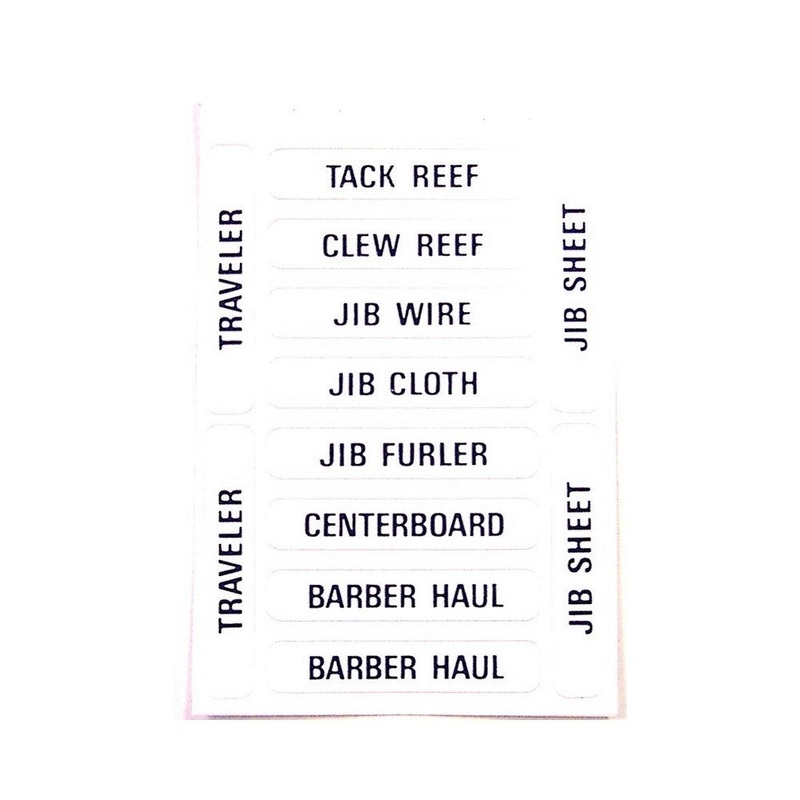 Forespar Sailboat Label – Control Lines