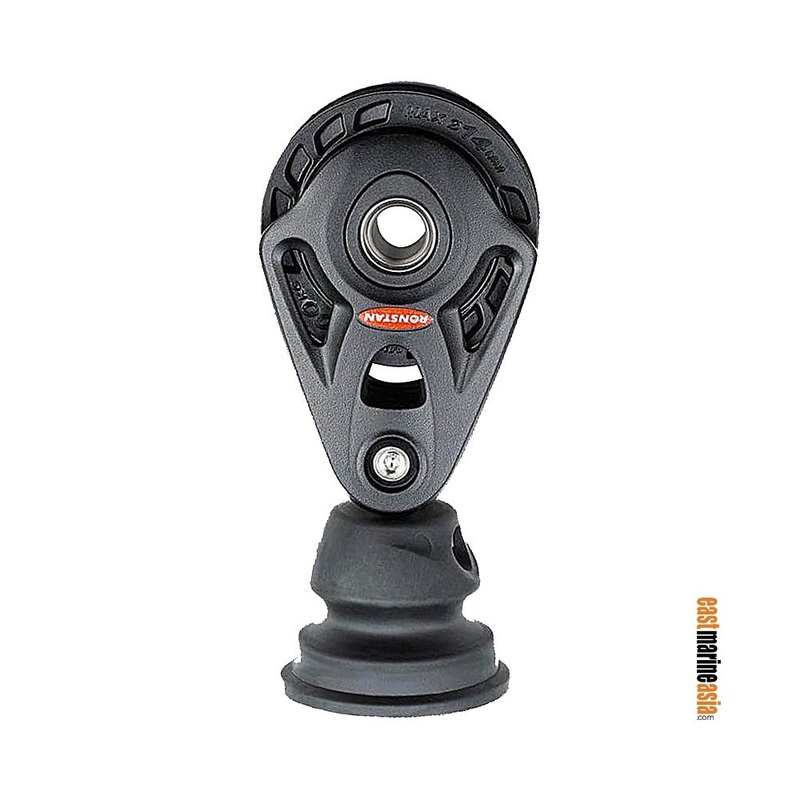 Ronstan Series 75 BB Stand-up Single Core Block – Swivelling