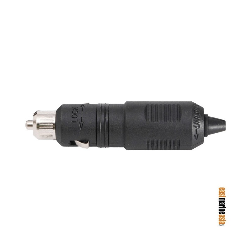 Cigarette Lighter Power Plug|Black|-|Piece (131078)