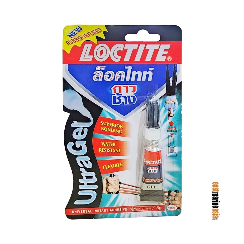 Loctite Super Glue Ultra Gel|3 g Tube|-|Piece