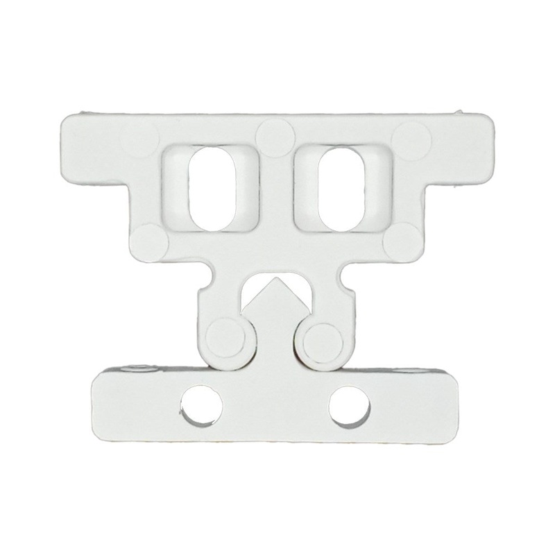 Nylon Snap Latch|White|-|Piece (112496)