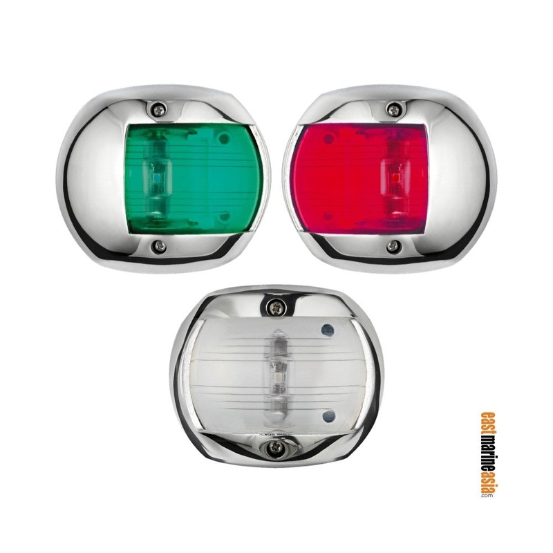 Osculati Compact 12 LED Navigation Lights – Stainless Steel Housing