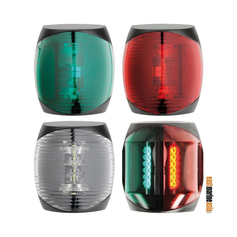 Osculati Sphera II LED Navigation Lights – Black Housing