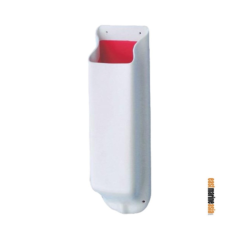 Osculati Winch Handle Pocket|White|90 x 60 x 290 mm|Piece (57.635.72)