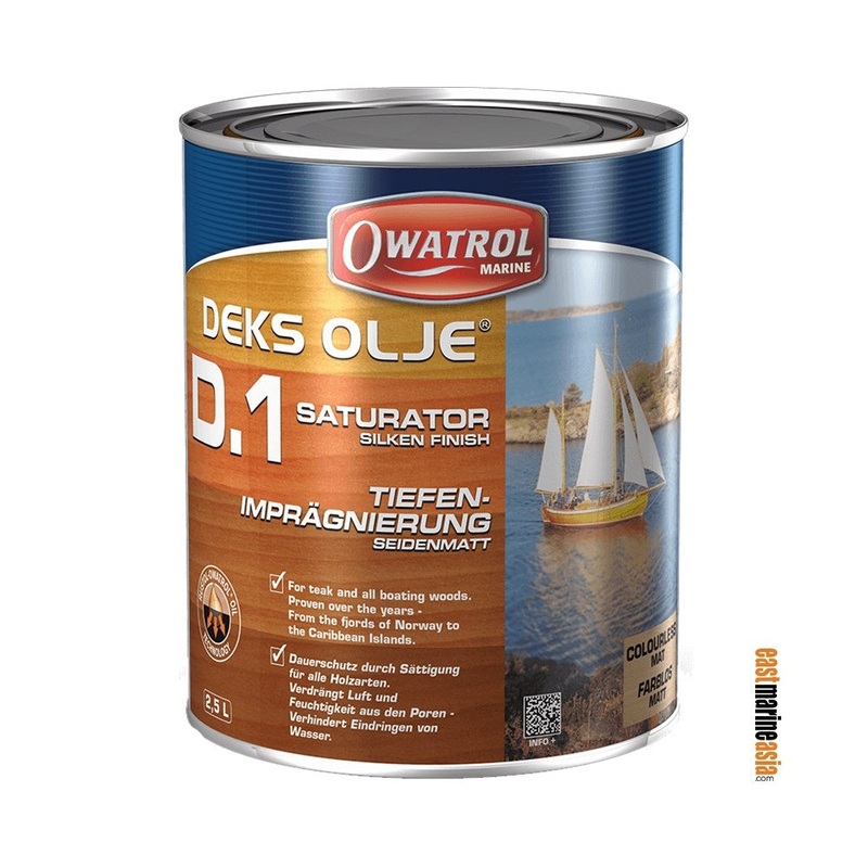 Owatrol Marine Deks Olje D1 – Clear Matt Finish