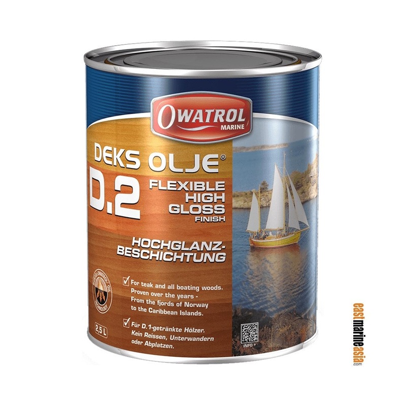 Owatrol Marine Deks Olje D2 – High Gloss Finish