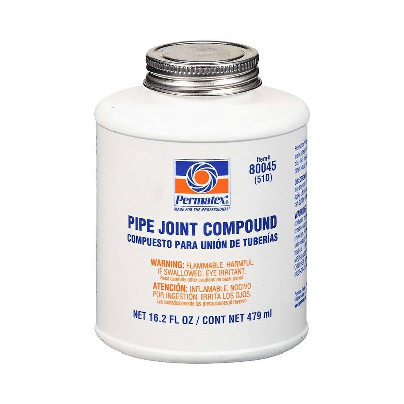 Permatex Pipe Joint Compound|473 mL (16 oz)|-|80045 (51D)