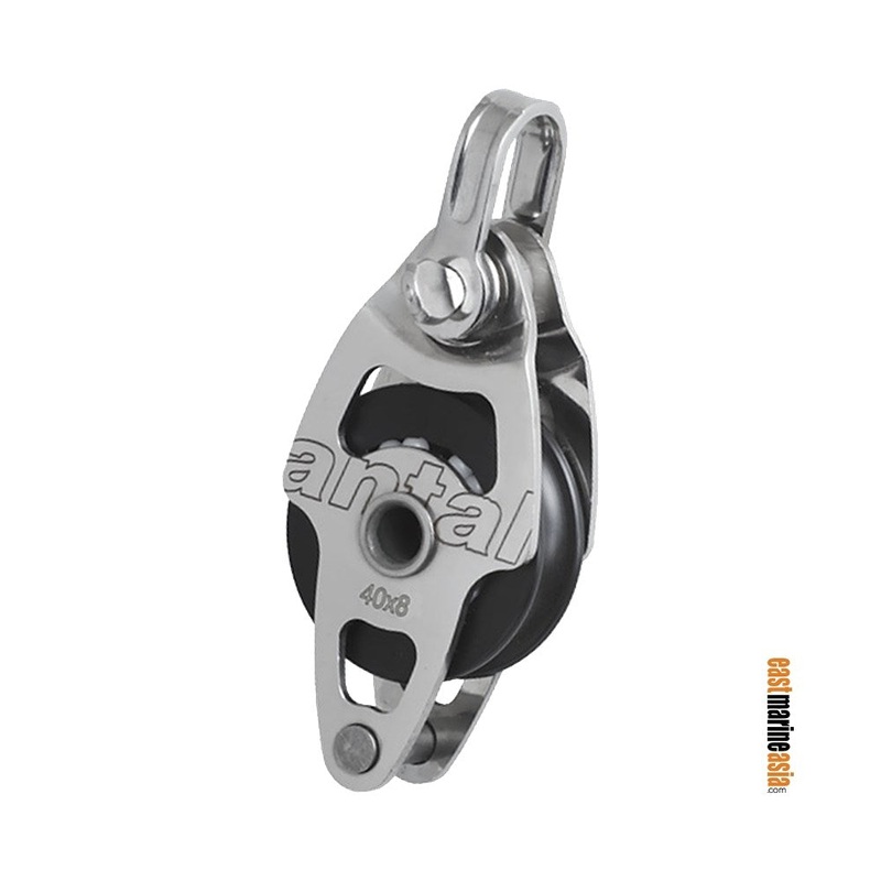 Antal Stainless Steel Mini Block 40×8 Series – Single Becket