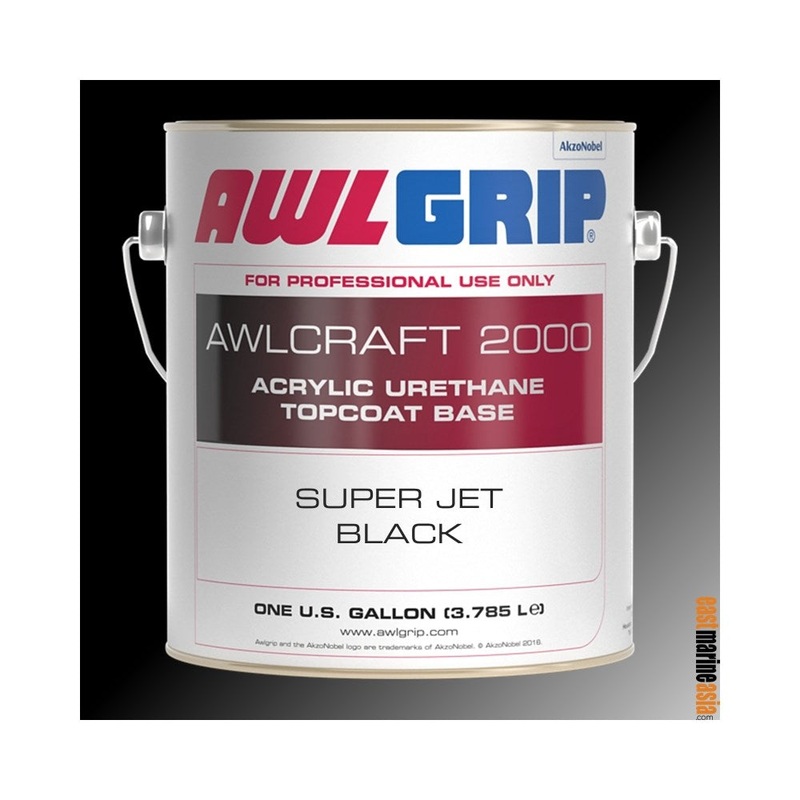 Awlcraft 2000 High Gloss Acrylic Urethane Topcoat – Super Jet Black