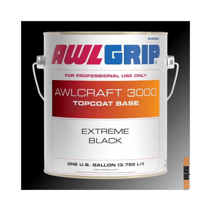 Awlcraft 3000 High Gloss Acrylic Urethane Topcoat – Extreme Black