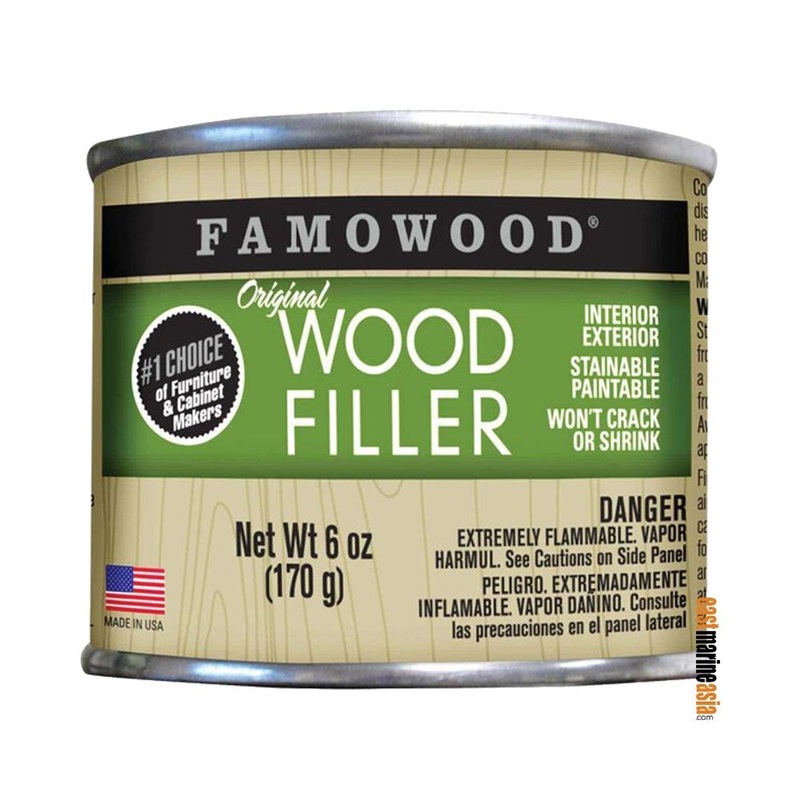 Famowood Wood Filler|170 g (6 oz)|Mahogany|Piece (36141122)