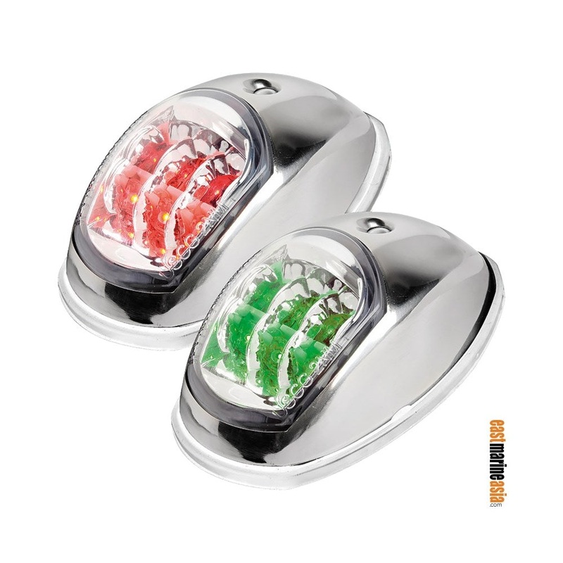 Osculati Evoled LED Navigation Light – Stainless Steel