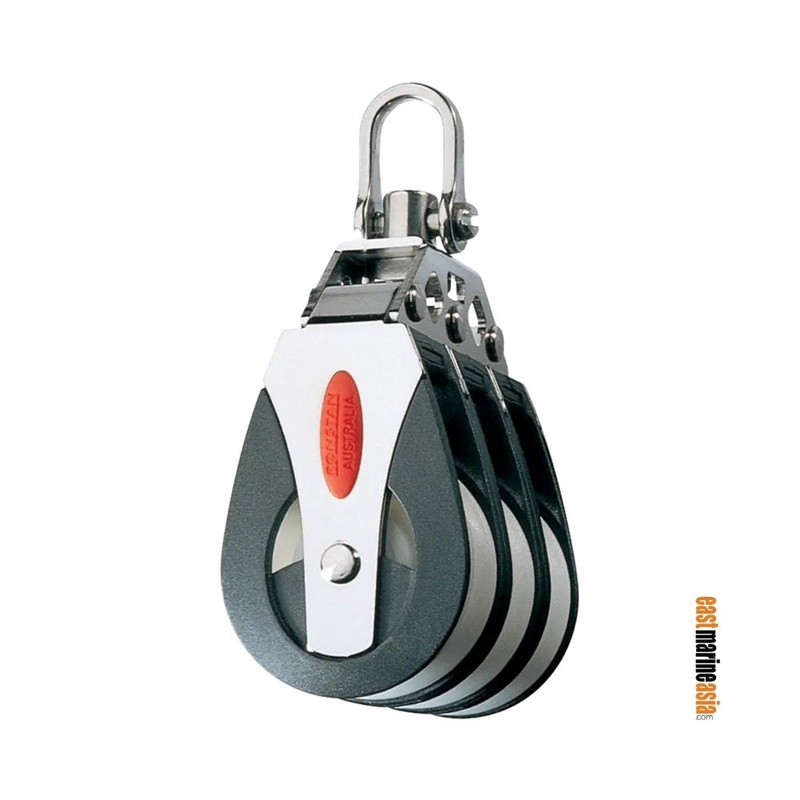 Ronstan Series 40 AP Triple Utility Block – Swivel Shackle Head (Non-locking)