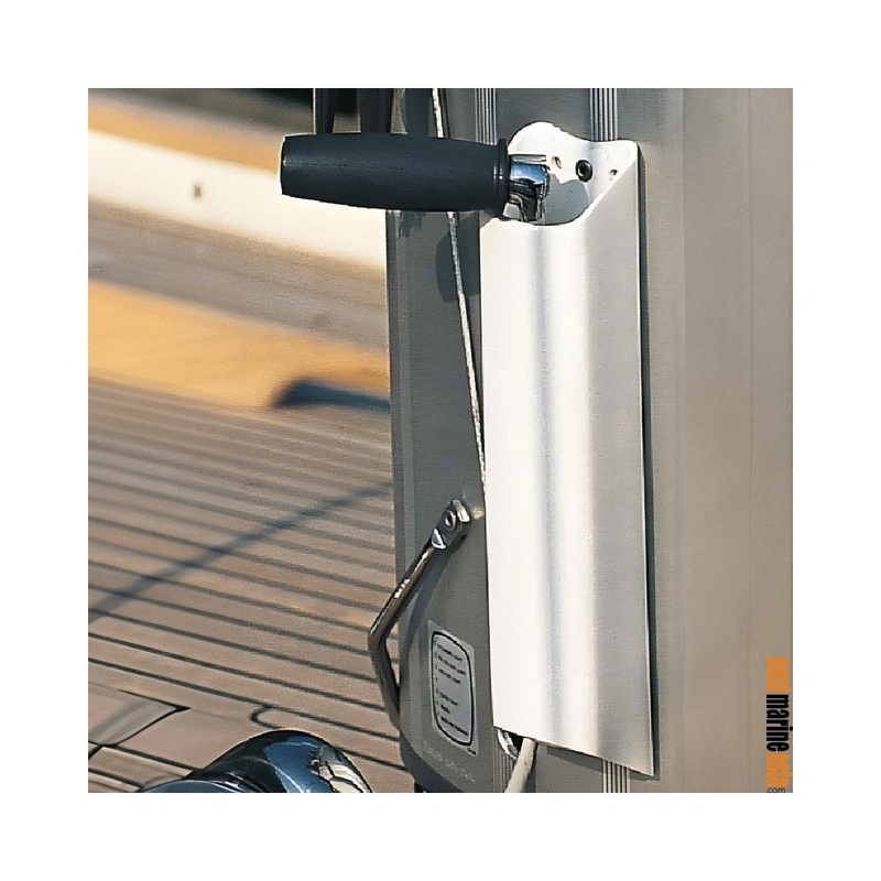 Selden Winch Handle Pocket|White|70 x 310 mm|Piece (533-925-01)