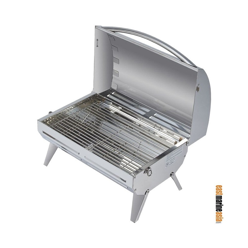 Eno Cook’N Boat Charcoal Grill BBQ (c/w Rail Mount & Cover)
