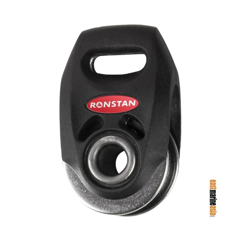 Ronstan Series 20 BB Single Orbit Block – Becket Hub, Webbing Head